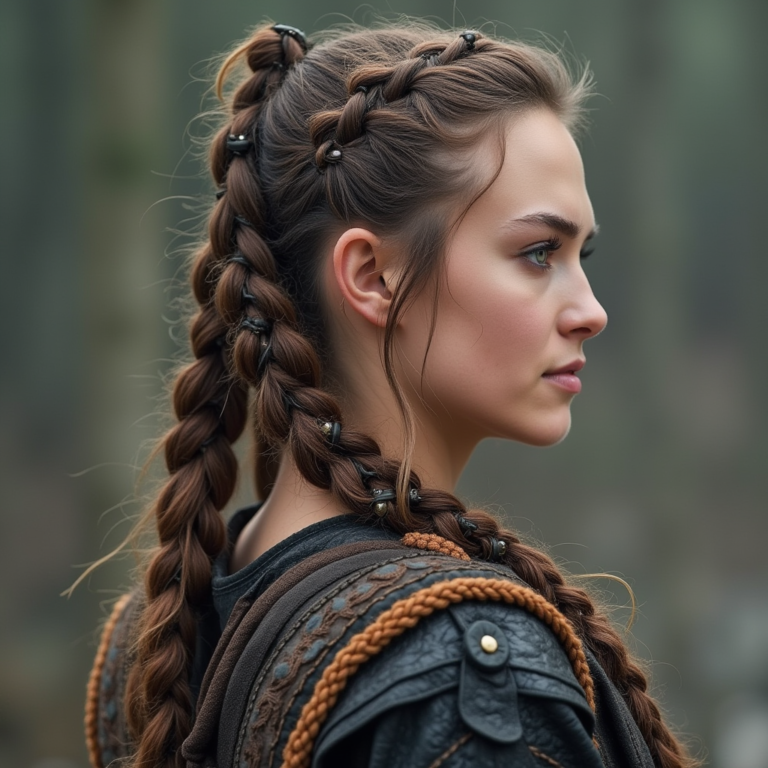 Ultimate Guide to Viking Braids: 20 Hairstyles, Warrior Braids, and ...