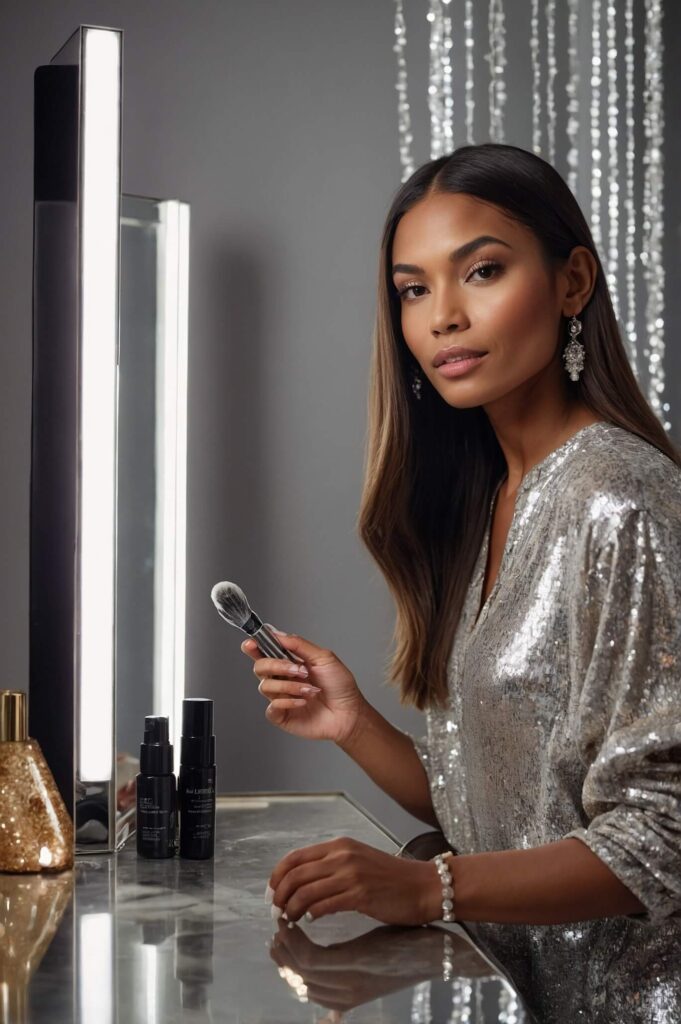 _A_woman_with_sleek_straight_hair_applying
