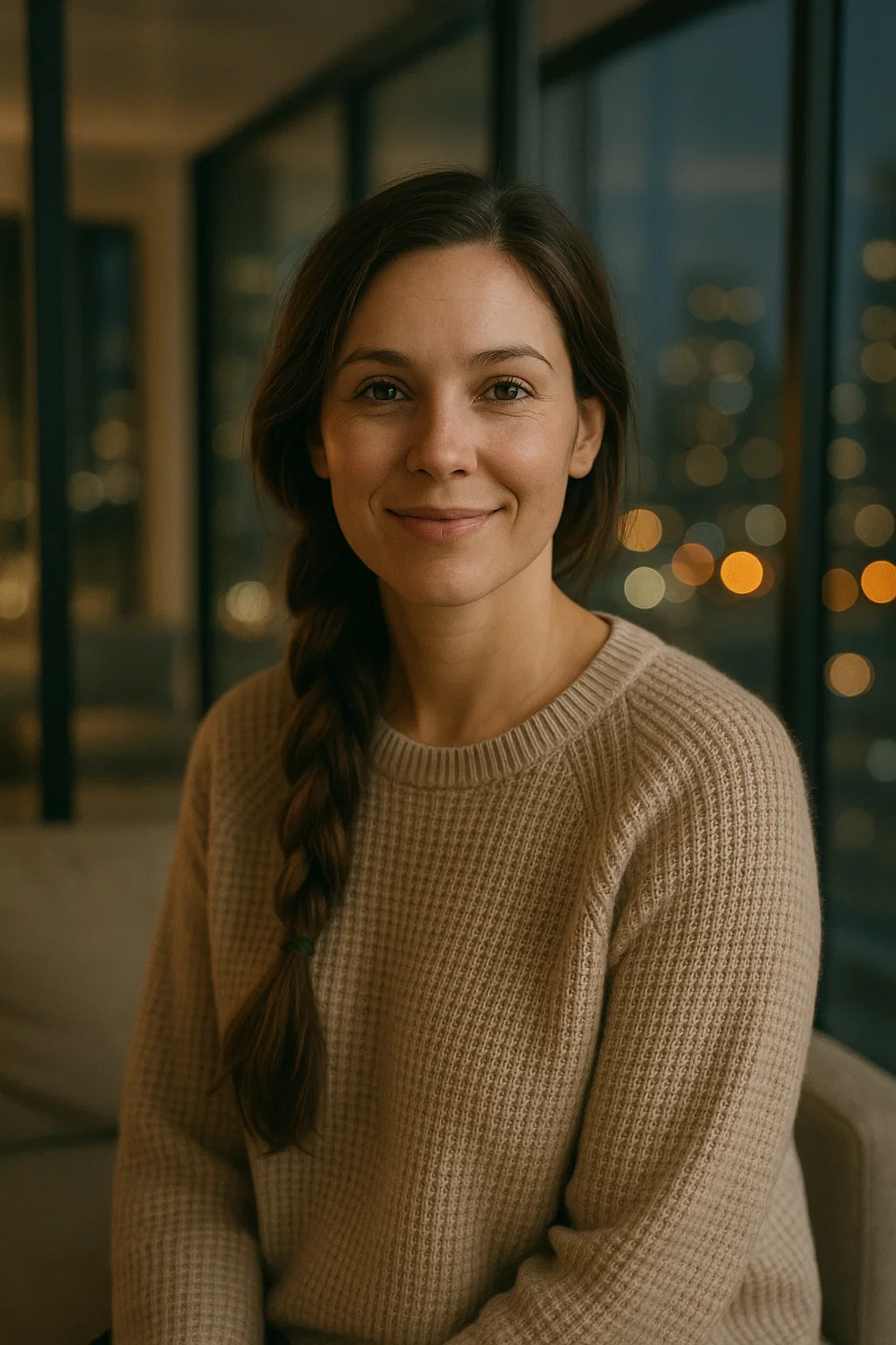 Casual-side-braid-hairstyle
