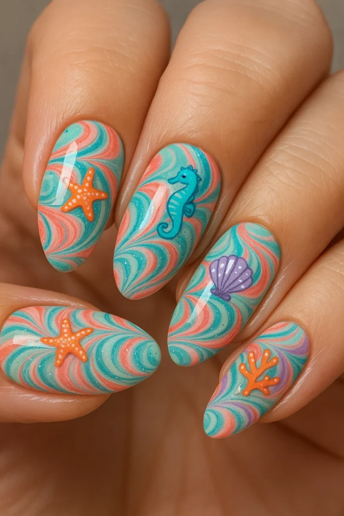 17 beach nail ideas for the ultimate seaside manicure