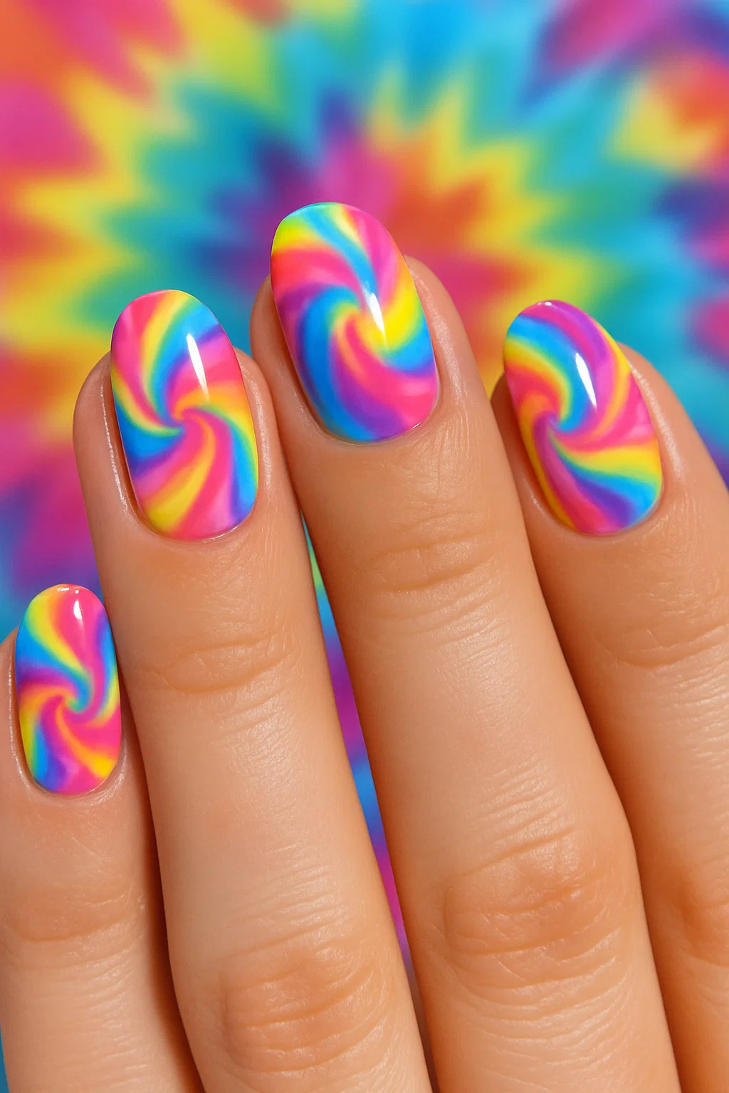 Trendy summer nails 2025 with vibrant designs for hot weather.