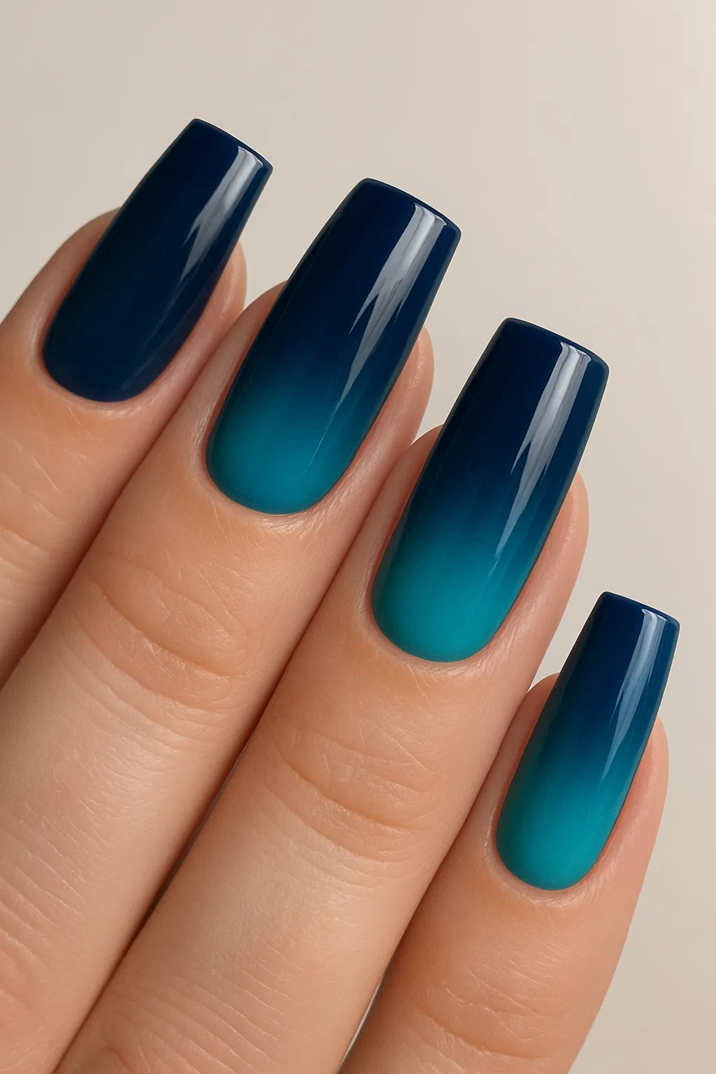 Sea-inspired nails with coastal vibes and oceanic designs perfect for a fresh, summery look.