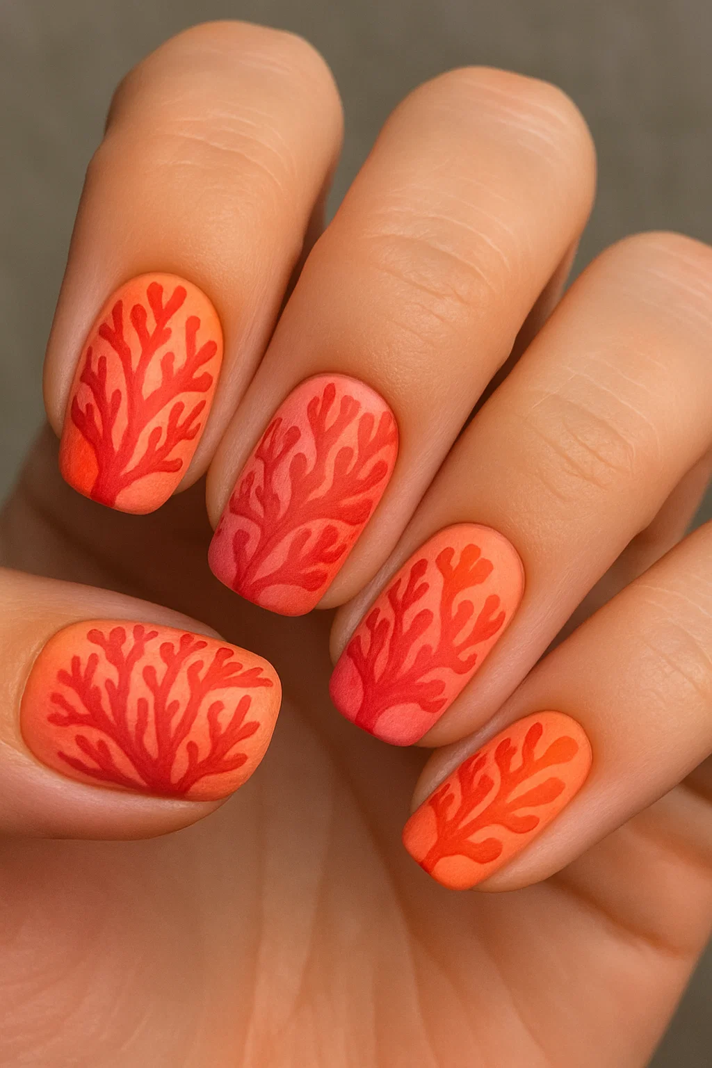 Sea-inspired nails with coastal vibes and oceanic designs perfect for a fresh, summery look.