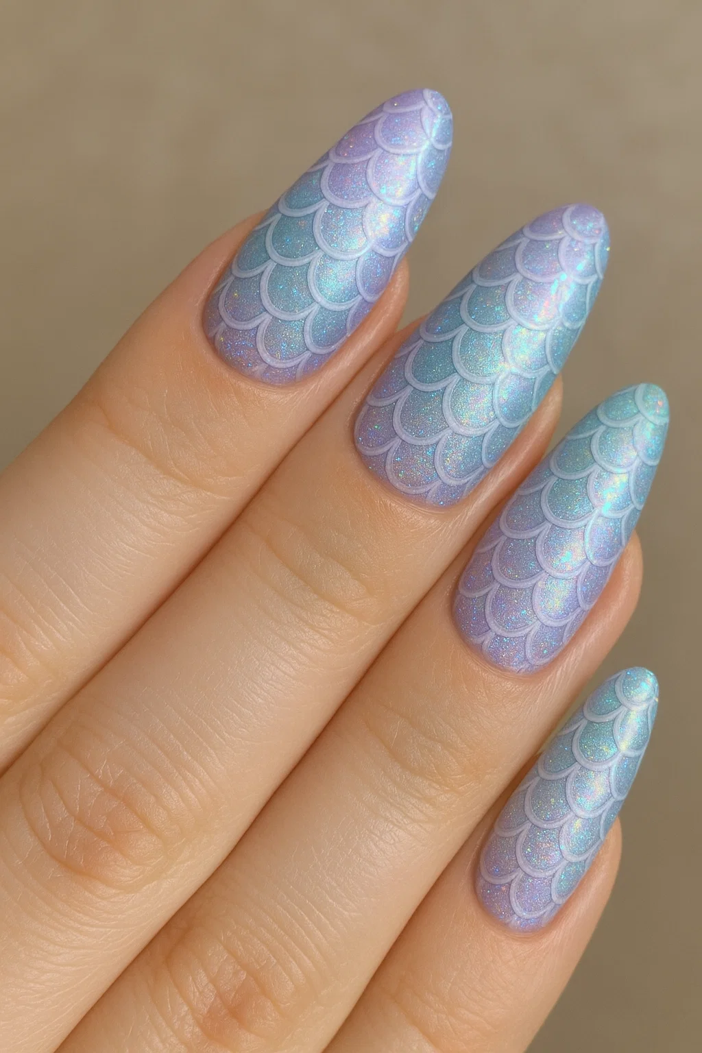 Sea-inspired nails with coastal vibes and oceanic designs perfect for a fresh, summery look.