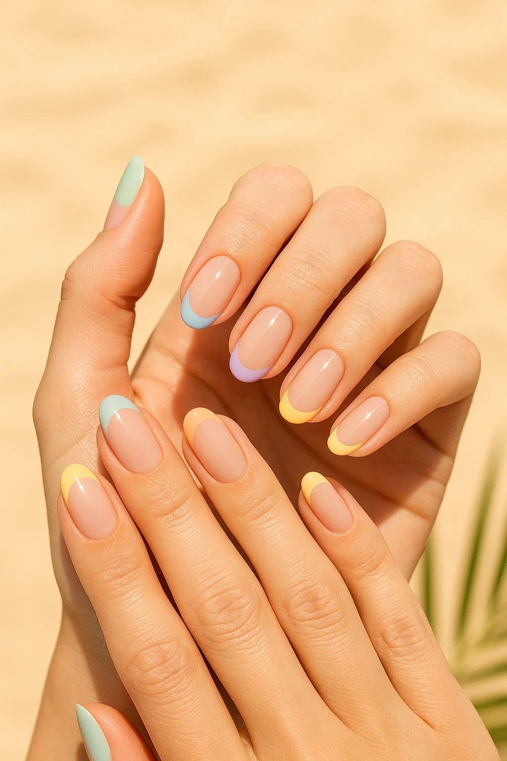 cute summer nails with vibrant colors and beachy designs