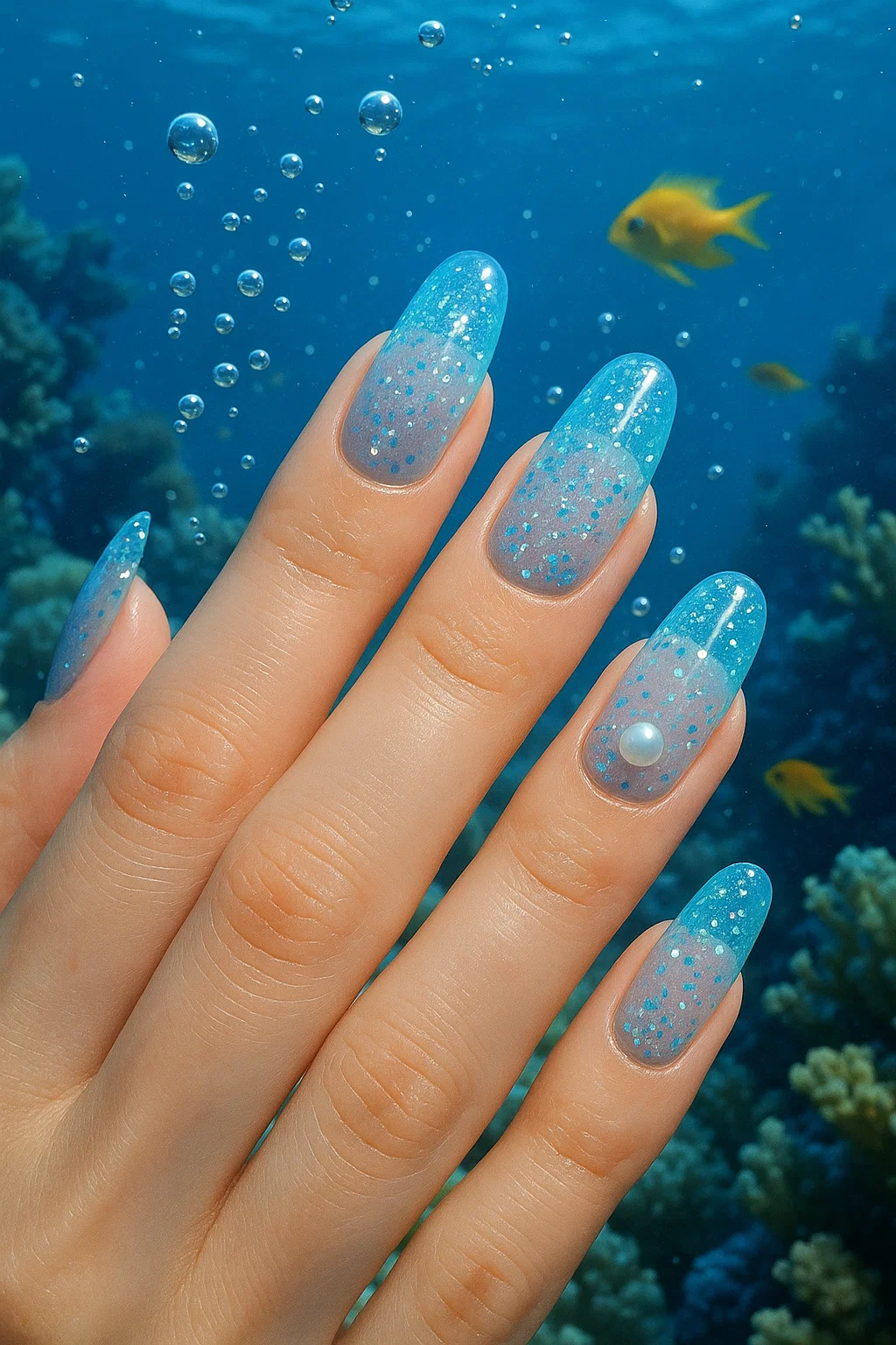 21 Summer Holiday Nails: Oceanic Tropical-Inspired Nails