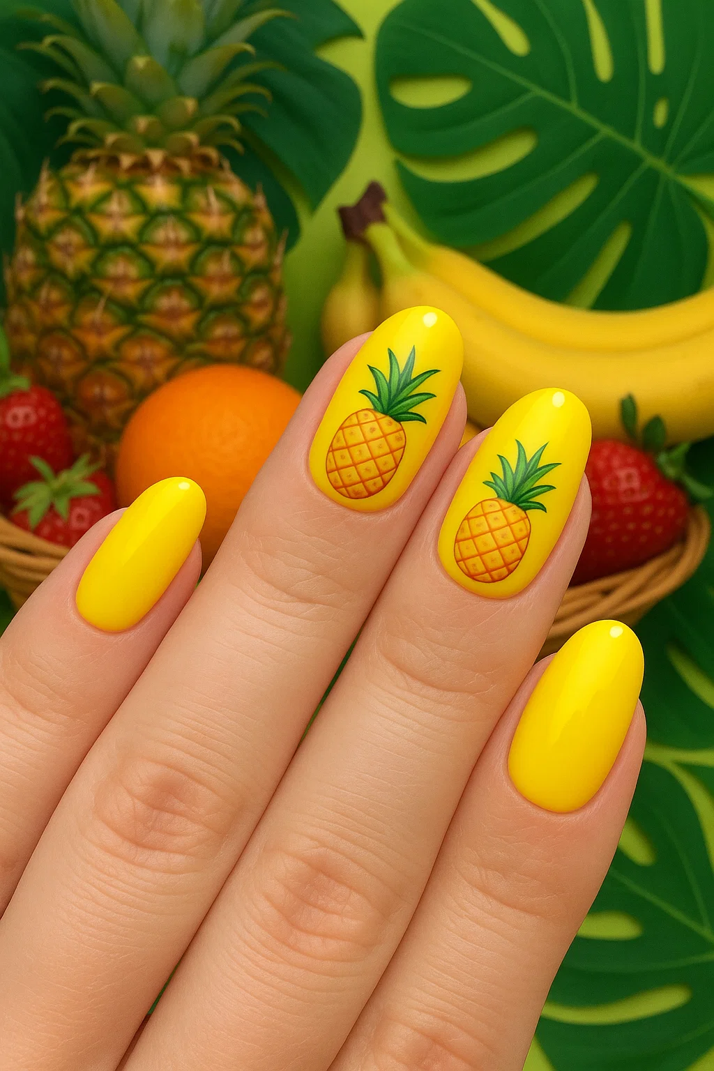 21 Summer Holiday Nails: Oceanic Tropical-Inspired Nails