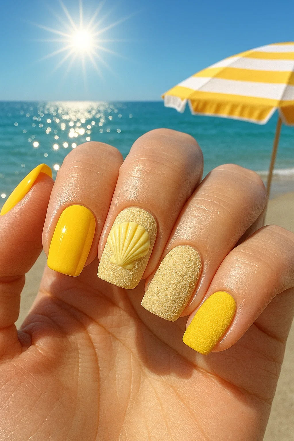 21 Summer Holiday Nails: Oceanic Tropical-Inspired Nails
