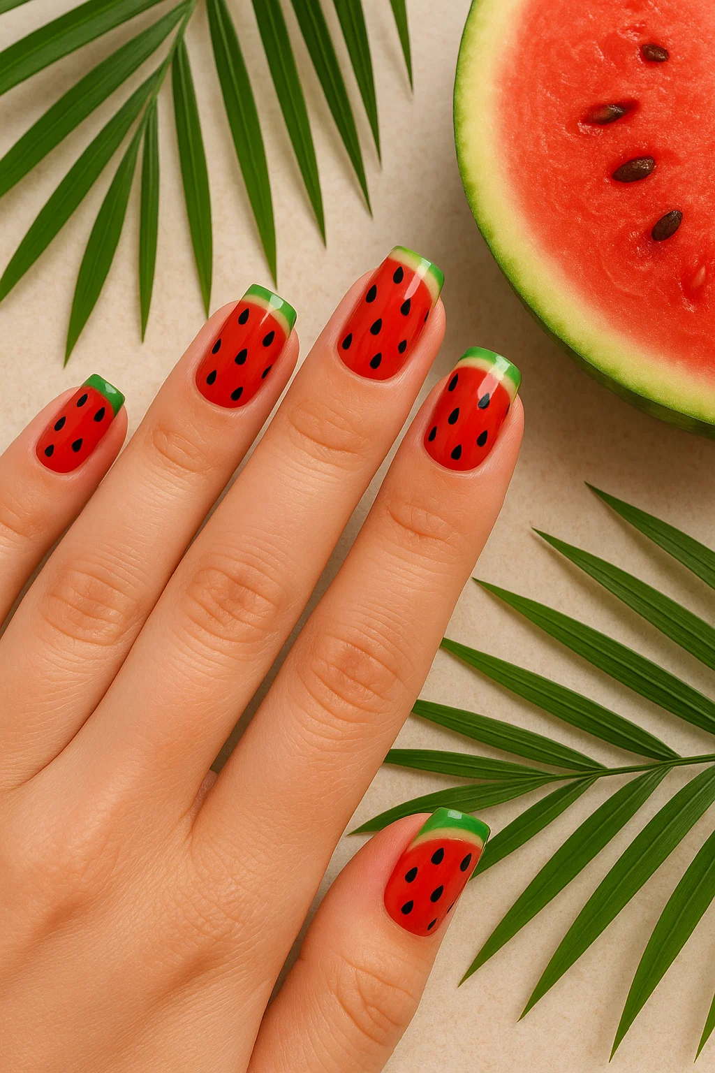 21 Summer Holiday Nails: Oceanic Tropical-Inspired Nails