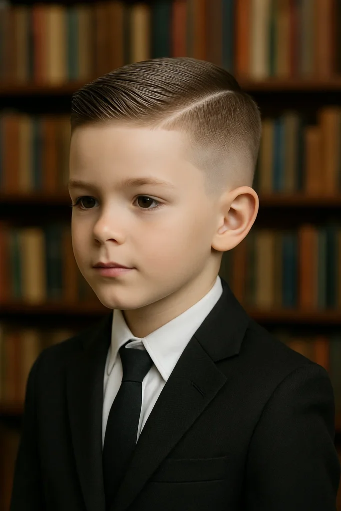 Fresh short haircuts for boys showcasing the latest trends and styles.
