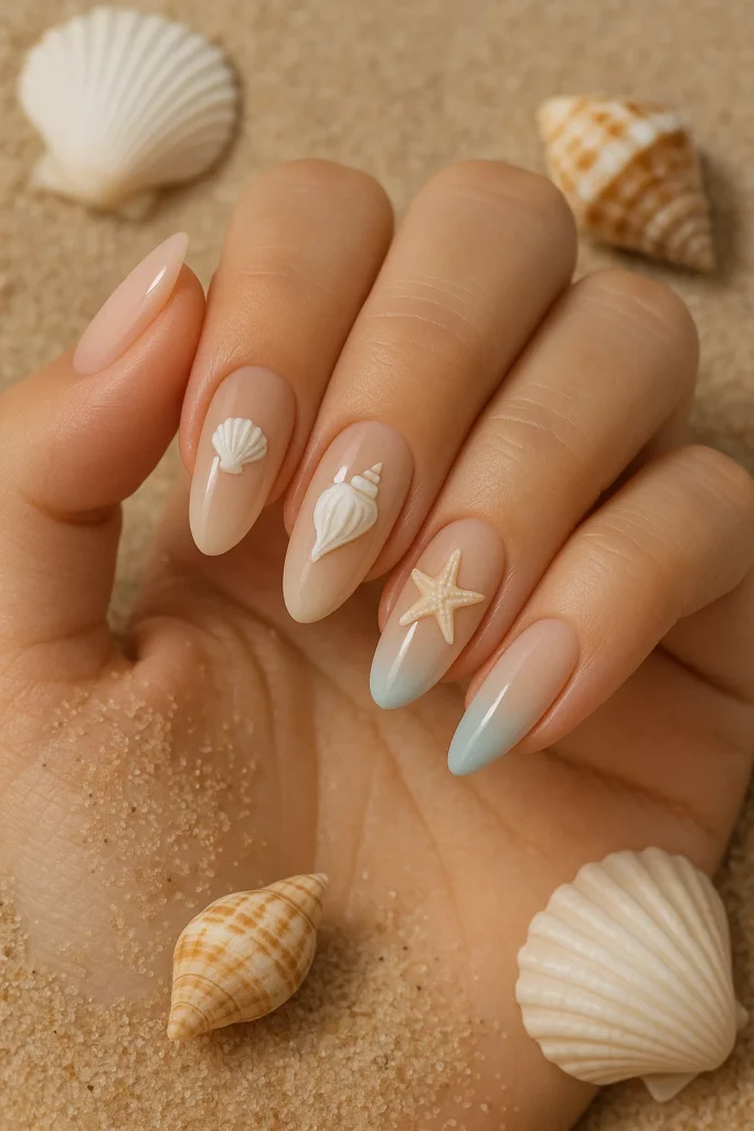 Coastal Granddaughter Nail Ideas For Your Summer Vacations