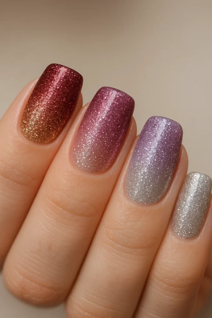 Sparkle nails design for special occasions