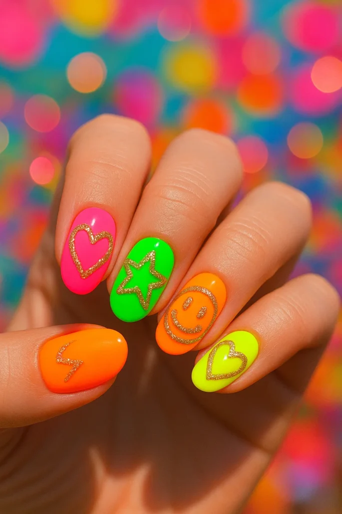 Sparkle nails design for special occasions