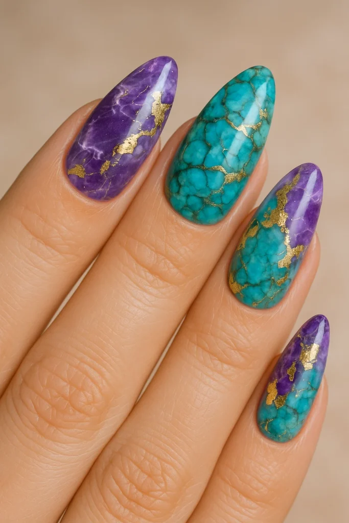 Sparkle nails design for special occasions
