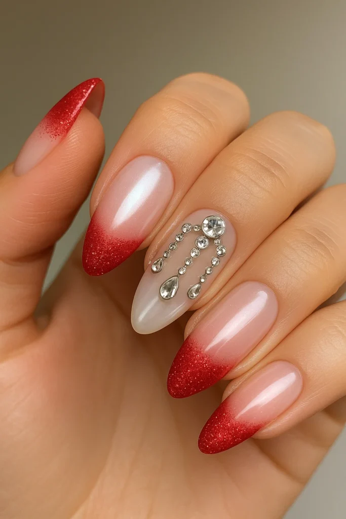 Sparkle nails design for special occasions