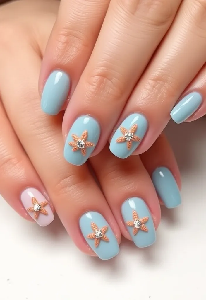 Coastal Granddaughter Nail Ideas For Your Summer Vacations