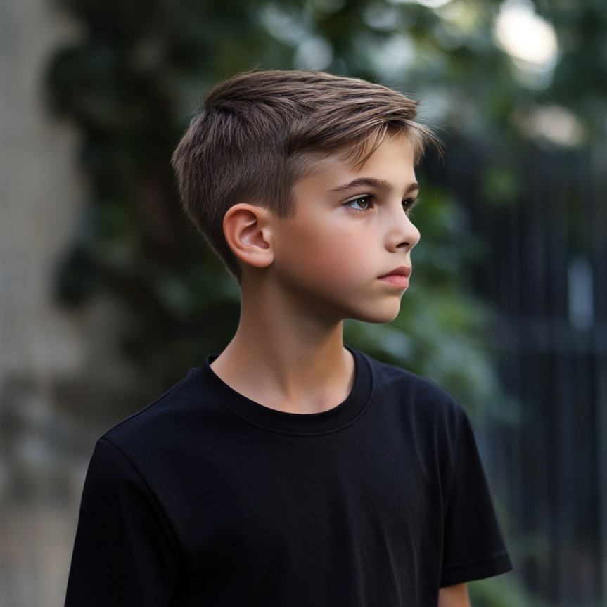 Easy-to-maintain boys haircut styles featuring trendy toddler boy haircut and boys fade haircut kids.