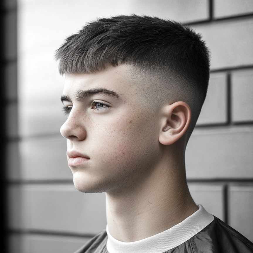 Easy-to-maintain boys haircut styles featuring trendy toddler boy haircut and boys fade haircut kids.