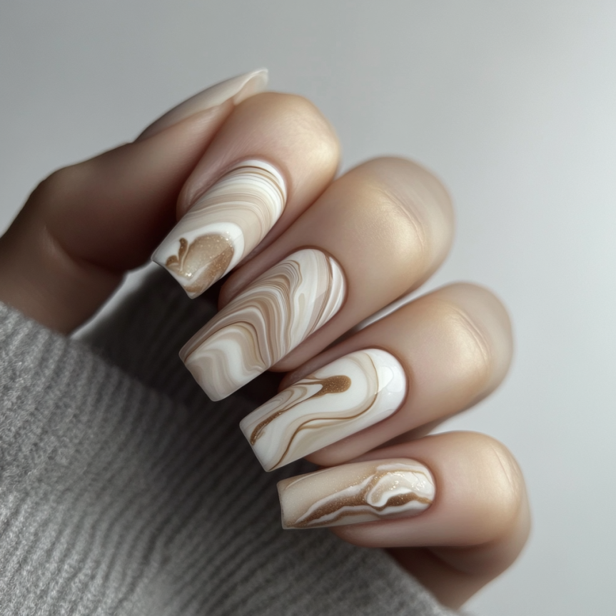 minimalist nail art designs for 2025 including French tip nails and summer nail trends.