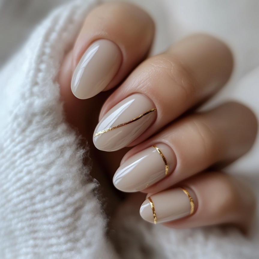 minimalist nail art designs for 2025 including French tip nails and summer nail trends.