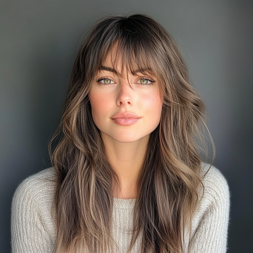 Curtain Bangs That Flatter Every Face Shape and Hair Texture