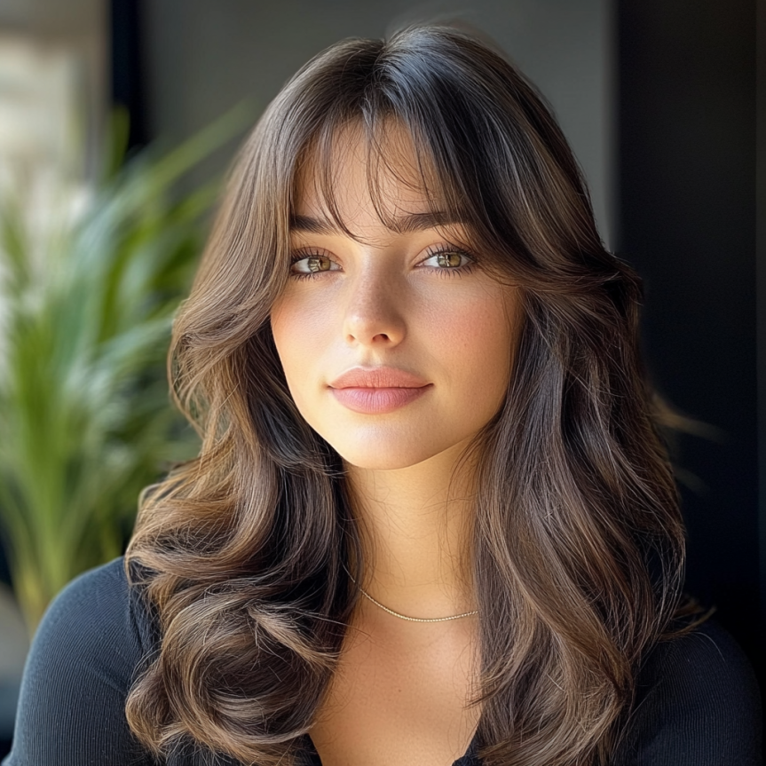 19 Curtain Bangs That Flatter Every Face Shape and Hair Texture