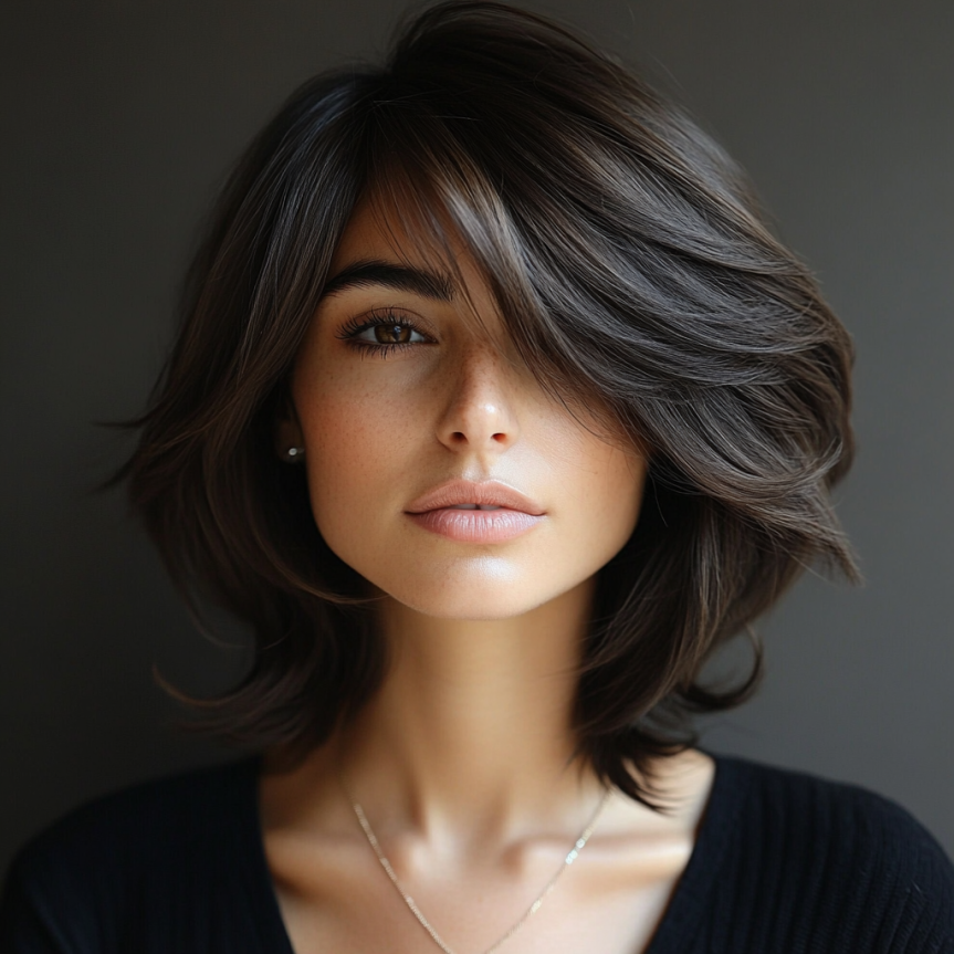19 Curtain Bangs That Flatter Every Face Shape and Hair Texture