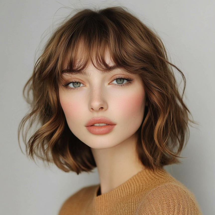 19 Curtain Bangs That Flatter Every Face Shape and Hair Texture