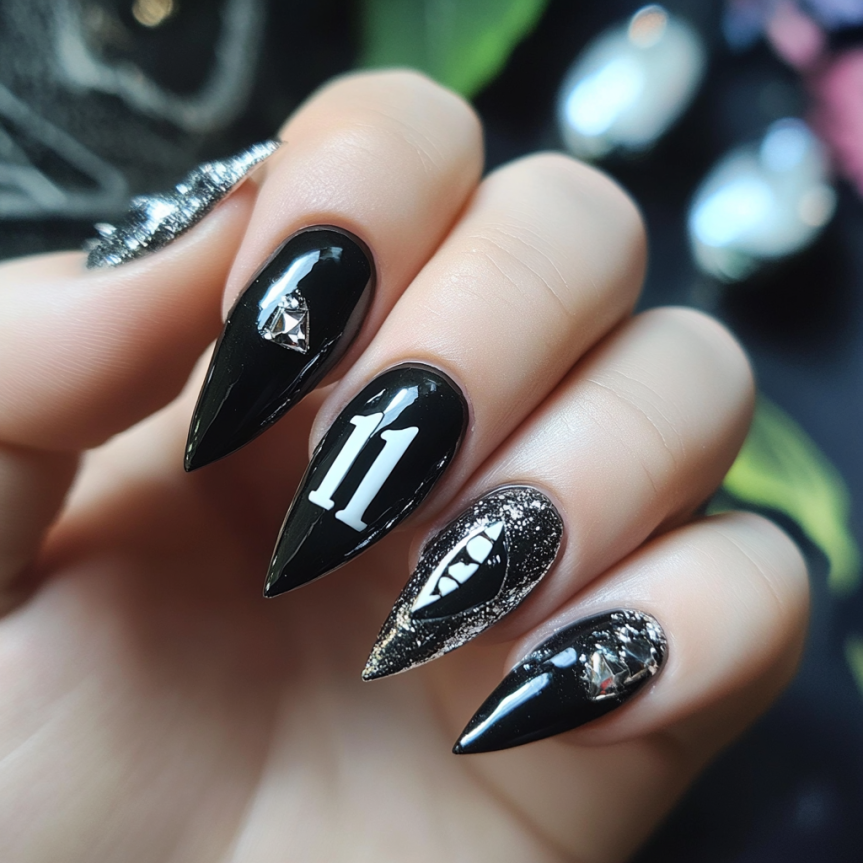 Spinal Tap 2 nail designs inspired by rock 'n' roll vibes