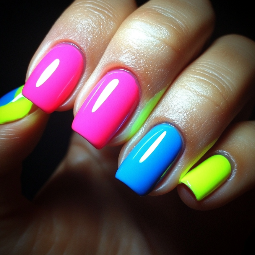 French nails 2025 showing almond nails and French tip nails with trendy summer nail ideas.