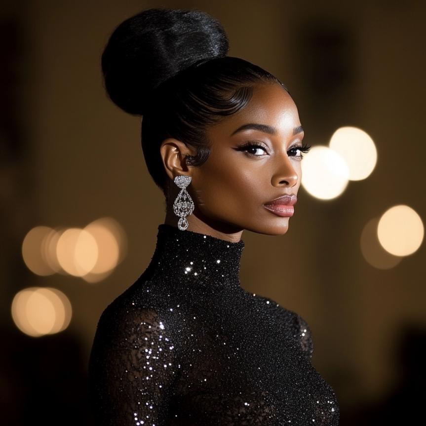 NBA Wives Best Hairstyles showcasing red carpet glamour and courtside chic