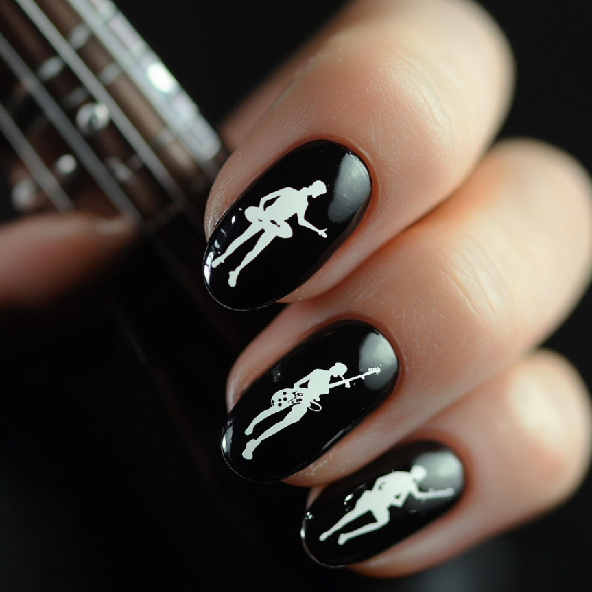 Spinal Tap 2 nail designs inspired by rock 'n' roll vibes