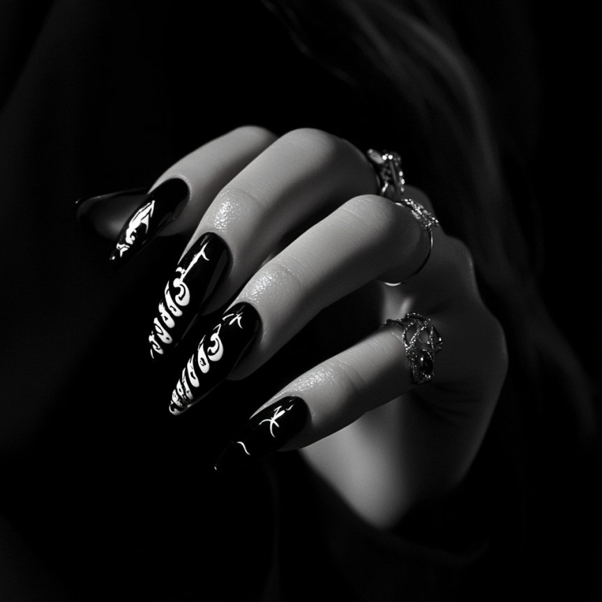 Spinal Tap 2 nail designs inspired by rock 'n' roll vibes