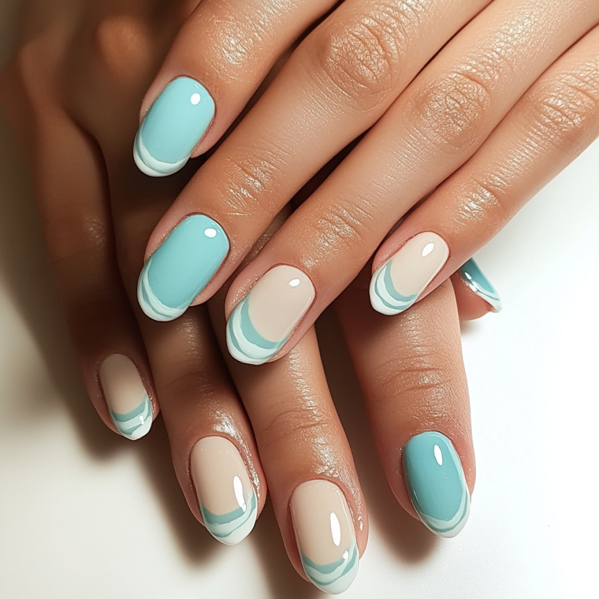 Stunning beach nail ideas for 2025 with coastal vibes and summer-inspired designs.