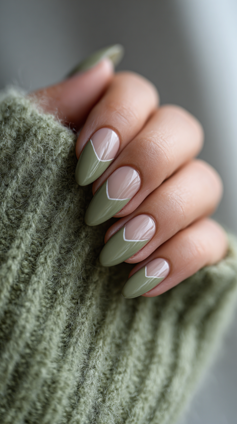 21 summer almond nails ideas 2025 with pastel French tips