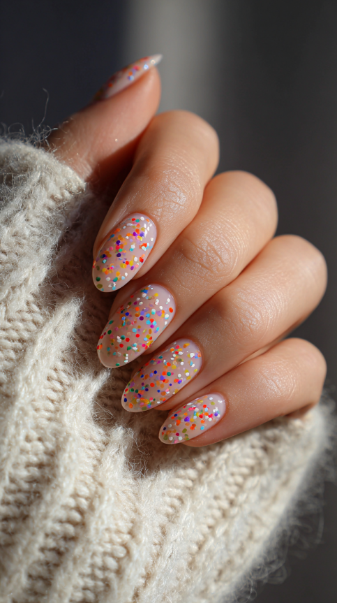 21 summer almond nails ideas 2025 with pastel French tips