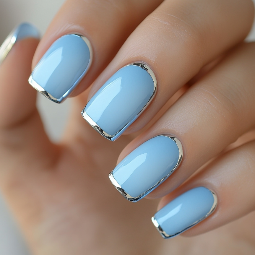 Blue and White Nail Designs That Are Too Gorgeous to Skip