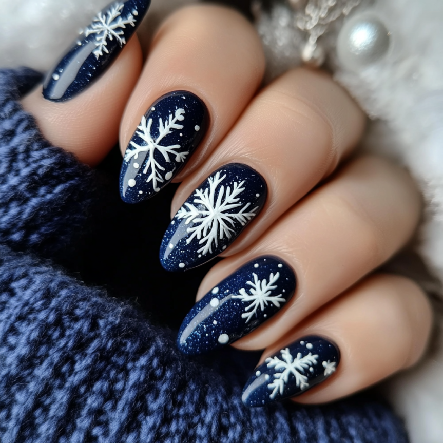 Blue and White Nail Designs That Are Too Gorgeous to Skip