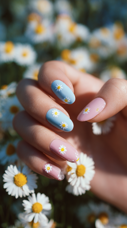 cute summer nails with vibrant colors and beachy designs