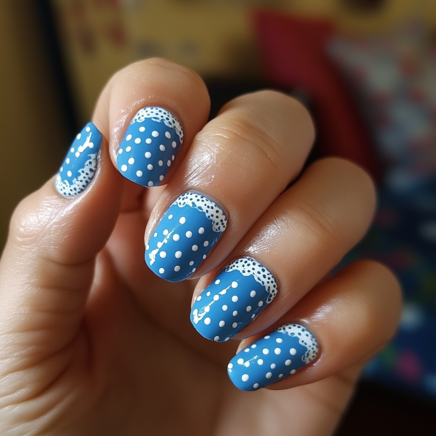 Blue and White Nail Designs That Are Too Gorgeous to Skip