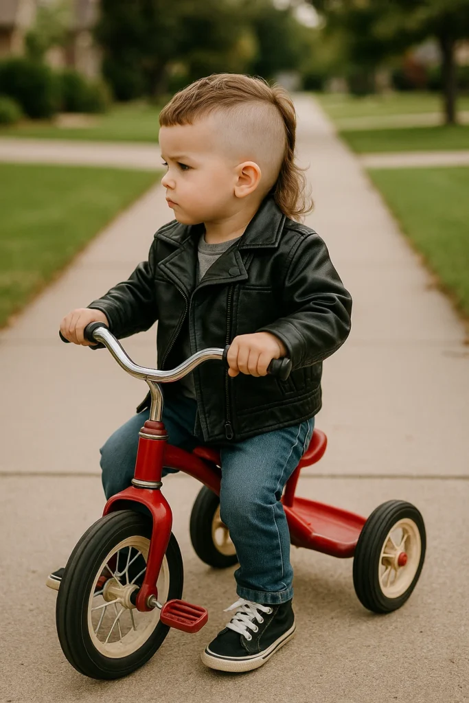 Toddler Modern Mullet: 15 Cute & Trendy Haircuts for Little Boys and Girls