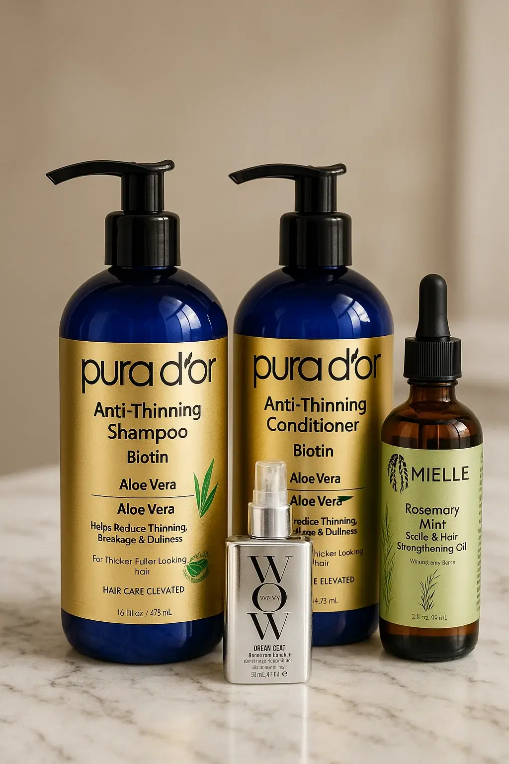 Top 3 Must-Have Haircare Products for Gorgeous Hair: PURA D'OR, COLOR WOW, Mielle Organics
