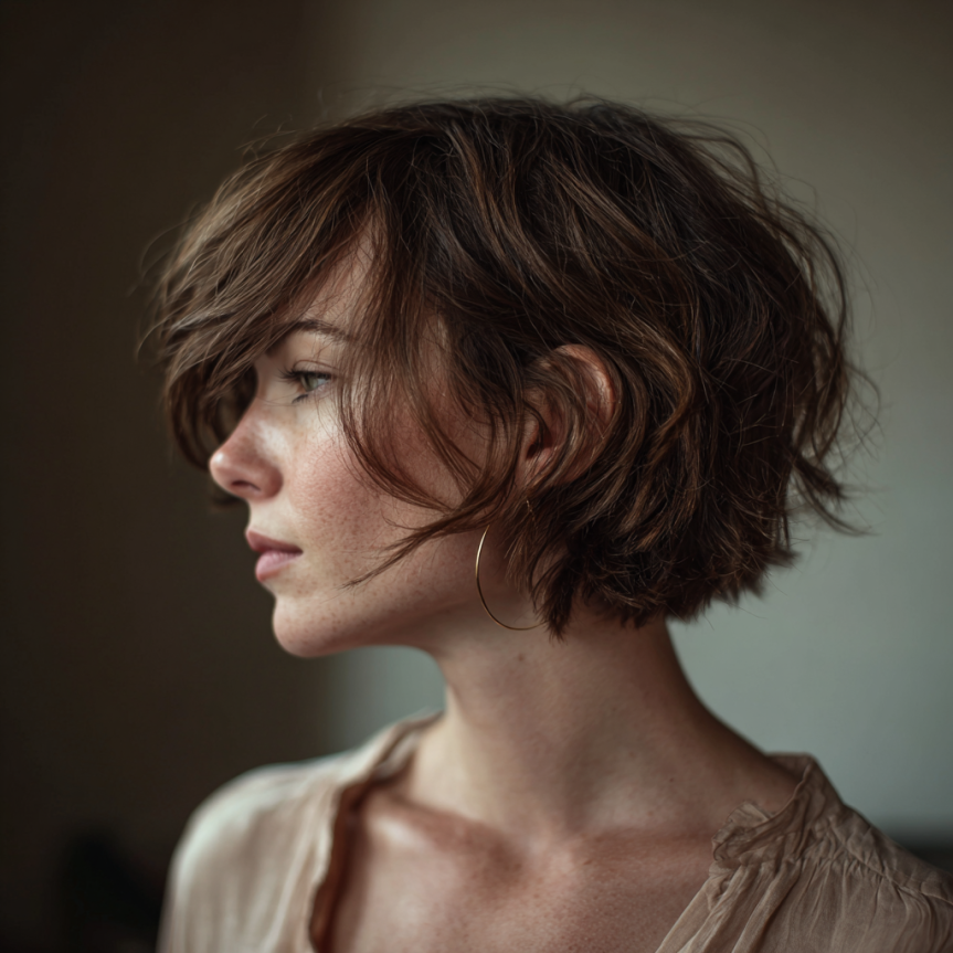 Short shag haircuts showcasing stunning volume and texture.