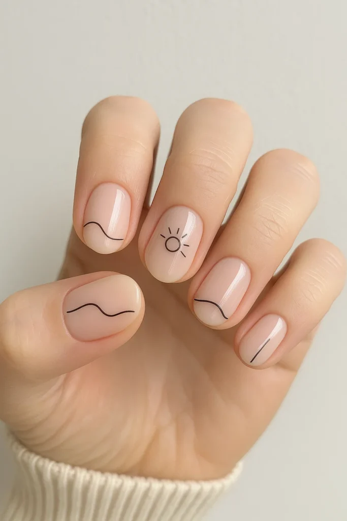 20 Sandy Chic Beach Nails That'll Impress The Hell Out Of People