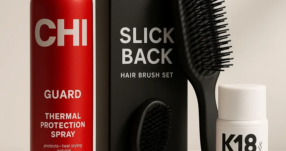 Comprehensive Review of Top Hair Care Products on Amazon: CHI Guard, Slick Back Hair Brush, and K18 Leave-In Mask