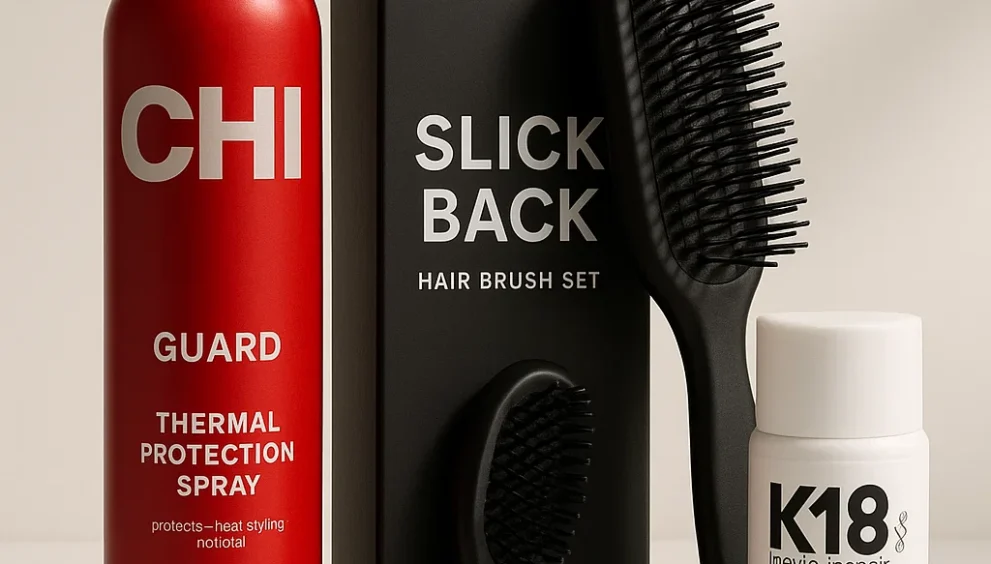 Comprehensive Review of Top Hair Care Products on Amazon: CHI Guard, Slick Back Hair Brush, and K18 Leave-In Mask