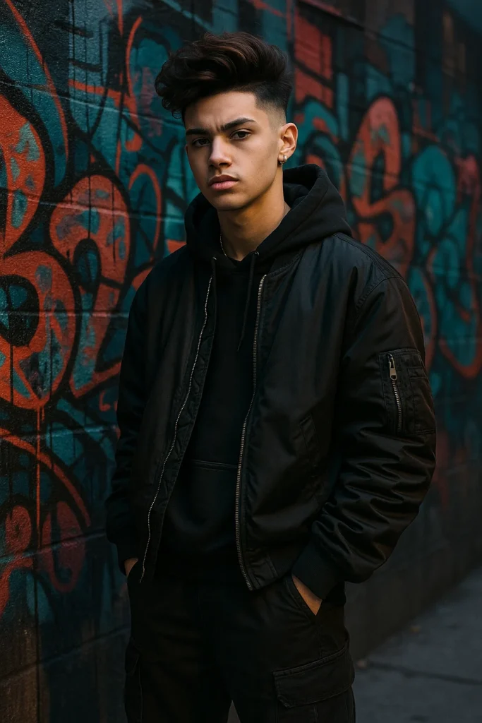 boys haircut straight fine hair