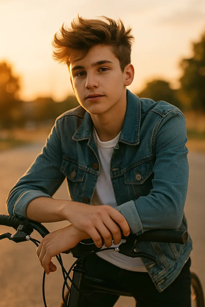 boys haircut straight fine hair
