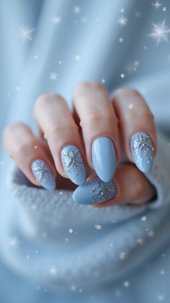 25 stunning winter nail inspirations with seasonal colors and designs