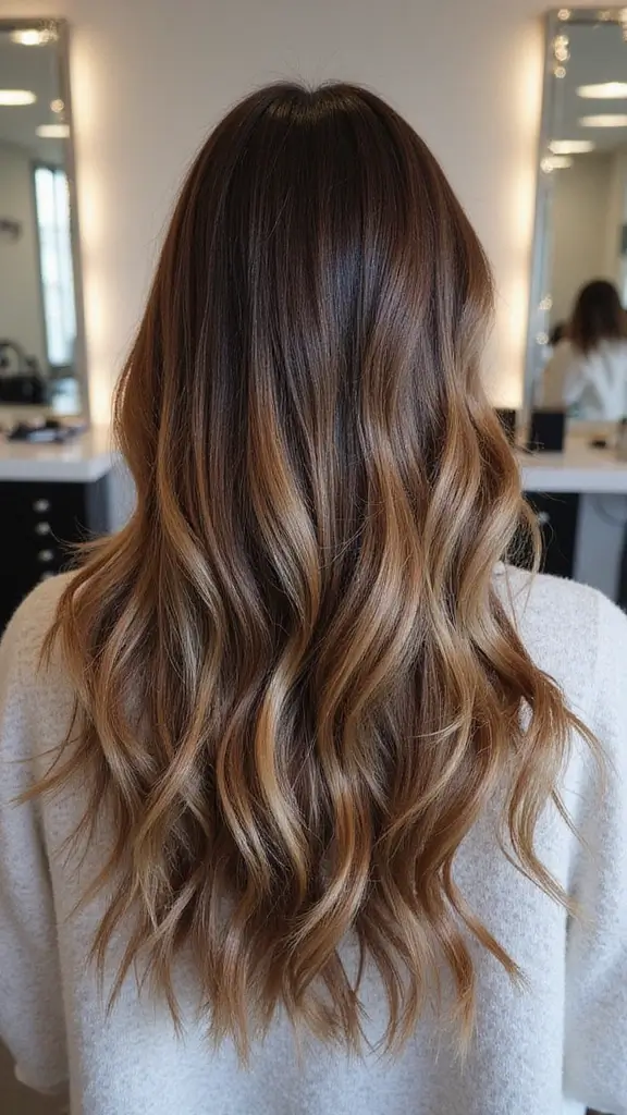 Brunette Balayage Magic: Babylights, Honey Brown & Bronde Looks for Dark Hair